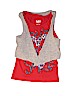 Justice Red Sleeveless T-Shirt Size 6 - photo 1