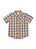 Old Navy Orange Short Sleeve Button-Down Shirt Size 5T - photo 1