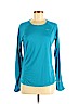 Nike 100% Polyester Blue Active T-Shirt Size M - photo 1