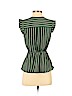Monteau Green Short Sleeve Blouse Size S - photo 2