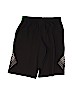 Under Armour 100% Polyester Color Block Black Athletic Shorts Size L (youth) - photo 2