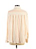 Vanilla Star 100% Cotton Ivory Long Sleeve Button-Down Shirt Size L - photo 2
