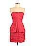 BCBGMAXAZRIA Red Cocktail Dress Size 6 - photo 1