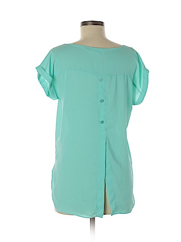 Pink Rose Short Sleeve Blouse (view 2)