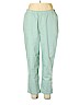Woman Within Green Casual Pants Size 20 (petite) - photo 1
