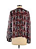 Forever 21 Burgundy Long Sleeve Blouse Size L - photo 2
