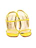 Versus Versace 100% Leather Yellow Sandals Size EU 36 - photo 2