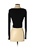 Forever 21 Black Long Sleeve Top Size S - photo 2