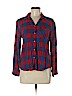 American Eagle Outfitters Red Long Sleeve Button-Down Shirt Size M - photo 1