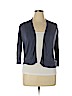 Ann Taylor LOFT Outlet 100% Rayon Blue Cardigan Size XL - photo 1