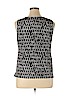 Ann Taylor LOFT 100% Cotton Black Sleeveless Top Size XL - photo 2