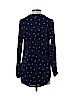 Mudd 100% Rayon Blue Long Sleeve Blouse Size S - photo 2