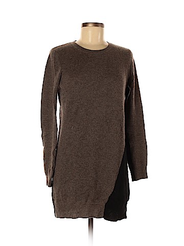 Aqua Cashmere Pullover Sweater (view 1)