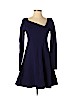 Nanette Lepore Purple Casual Dress Size 4 - photo 1