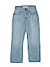 Levi's 100% Cotton Solid Blue Jeans Size 8 - photo 1