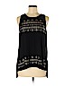 Vince Camuto Black Sleeveless Top Size M - photo 1