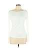 Carly Jean White Long Sleeve Top Size XL - photo 1