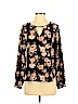 Forever 21 Black Long Sleeve Blouse Size S - photo 1