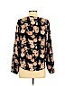 Forever 21 Black Long Sleeve Blouse Size S - photo 2