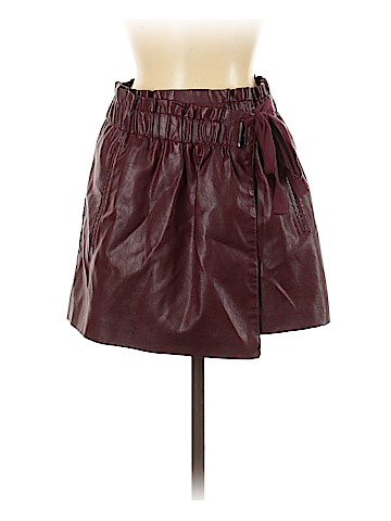 Jolt Faux Leather Skirt (view 1)
