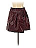 Jolt 100% Polyurethane Burgundy Faux Leather Skirt Size M - photo 1