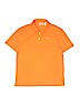 Puma 100% Polyester Solid Orange Short Sleeve Polo Size L (youth) - photo 1