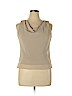 Chadwicks 100% Polyester Tan Sleeveless Blouse Size 14 - photo 1