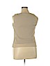 Chadwicks 100% Polyester Tan Sleeveless Blouse Size 14 - photo 2