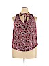 Forever 21 Burgundy Sleeveless Blouse Size 2X - photo 1