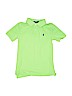 Polo by Ralph Lauren 100% Cotton Green Short Sleeve Polo Size 8 - photo 1