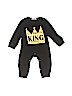 Assorted Brands 100% Cotton Graphic Black Long Sleeve Outfit Size 90 cm / US 12-24 MO - photo 1