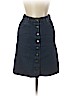 ASOS Curve 100% Cotton Blue Casual Skirt Size 8 - photo 1