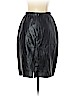 Babaton 100% Polyurethane Black Faux Leather Skirt Size 0 - photo 2