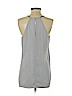 Express 100% Polyester White Sleeveless Blouse Size S - photo 2