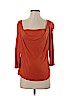 MICHAEL Michael Kors Orange 3/4 Sleeve Top Size S - photo 1