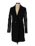 Aqua Black Wool Coat Size XS - photo 1