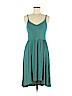 SO 100% Polyester Green Casual Dress Size M - photo 1