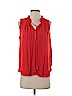 Scotch & Soda 100% Viscose Red Sleeveless Blouse Size P (petite) - photo 1