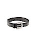 Emporio Armani 100% Leather Solid Black Leather Belt Size XS - photo 1