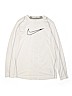 Nike 100% Polyester White Active T-Shirt Size XL (youth) - photo 1