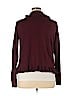 Ann Taylor LOFT Outlet 100% Cotton Burgundy Cardigan Size XL - photo 2