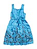 Jona Michelle Floral Blue Special Occasion Dress Size 7 - photo 2