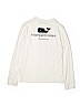 Vineyard Vines 100% Cotton White Long Sleeve T-Shirt Size 14 - photo 2