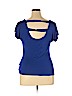 Charlotte Russe Blue Short Sleeve Top Size XL - photo 2