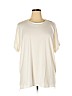 Zenana Premium Ivory Short Sleeve Blouse Size XL - photo 1
