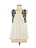 American Eagle Outfitters Ivory Sleeveless Top Size M - photo 1
