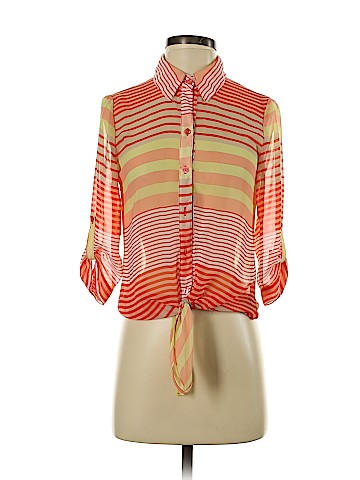 Iz Byer 3/4 Sleeve Blouse (view 1)