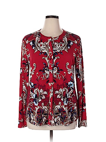 Dana Buchman Long Sleeve Button-Down Shirt (view 1)