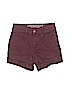 American Eagle Outfitters 100% Cotton Burgundy Shorts Size 0 - photo 1