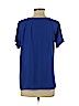 Forever 21 100% Polyester Blue Short Sleeve Blouse Size S - photo 2